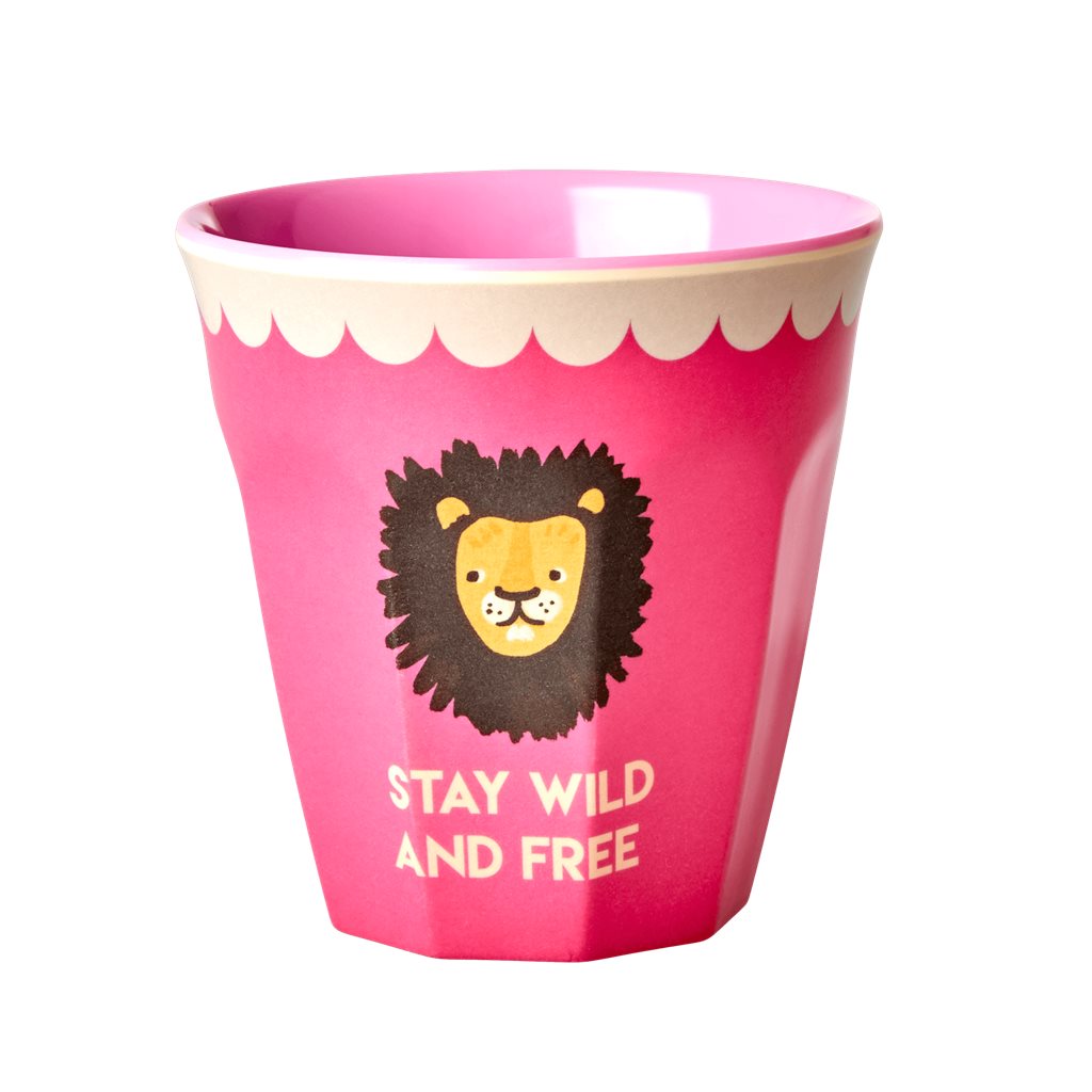Bicchiere in melamina “Stay wild and free”