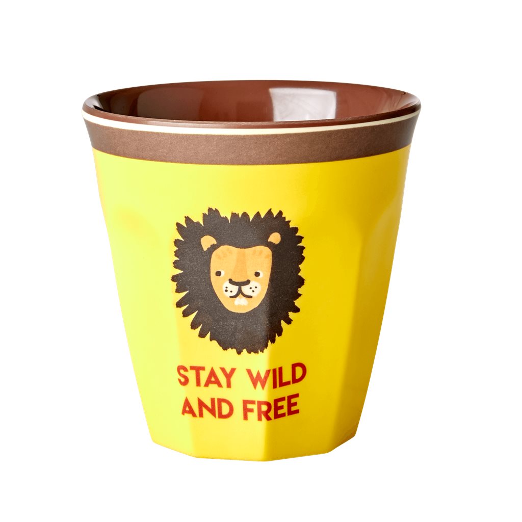 Bicchiere in melamina “Stay wild and free”