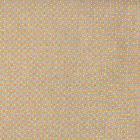 Tessuto a fantasia geometrica su fondo ecrù