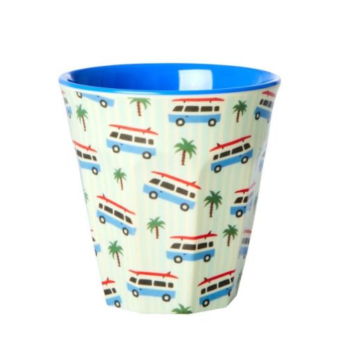 Bicchiere in melamina fantasia macchine