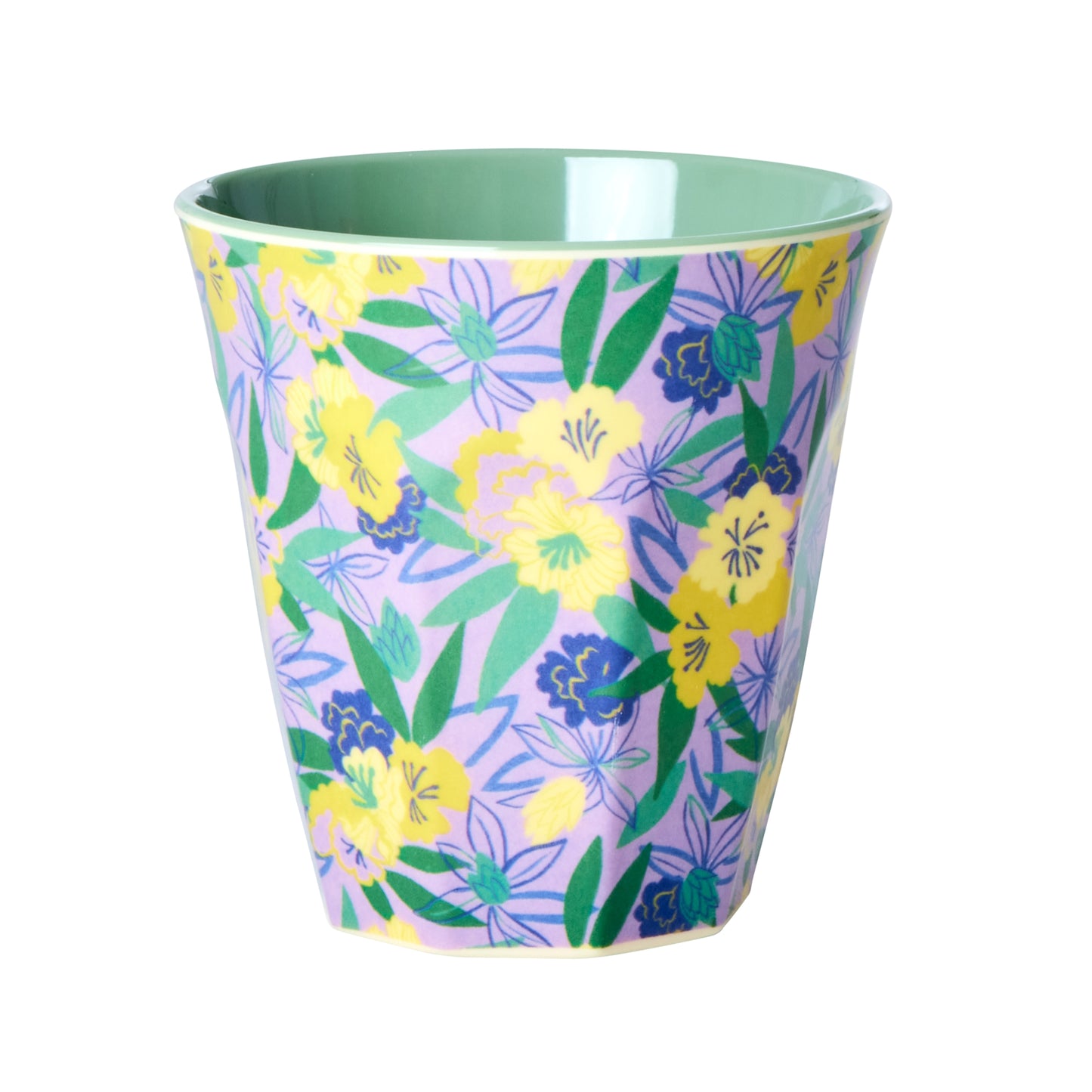 Bicchiere in melamina fantasia fiori