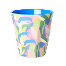 Bicchiere in melamina fantasia multicolor