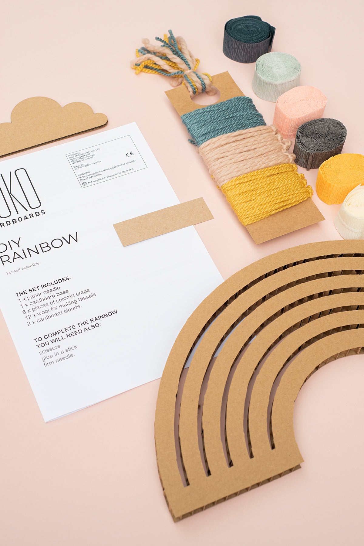 DIY Arcobaleno - Dirty Roses