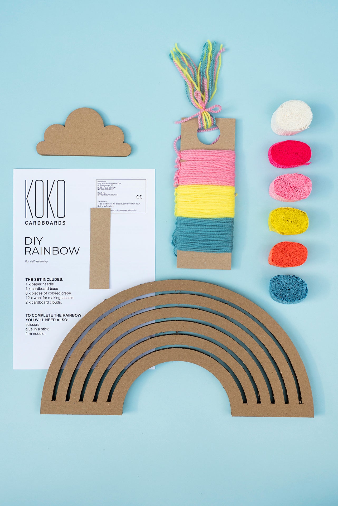 DIY Arcobaleno - Donut