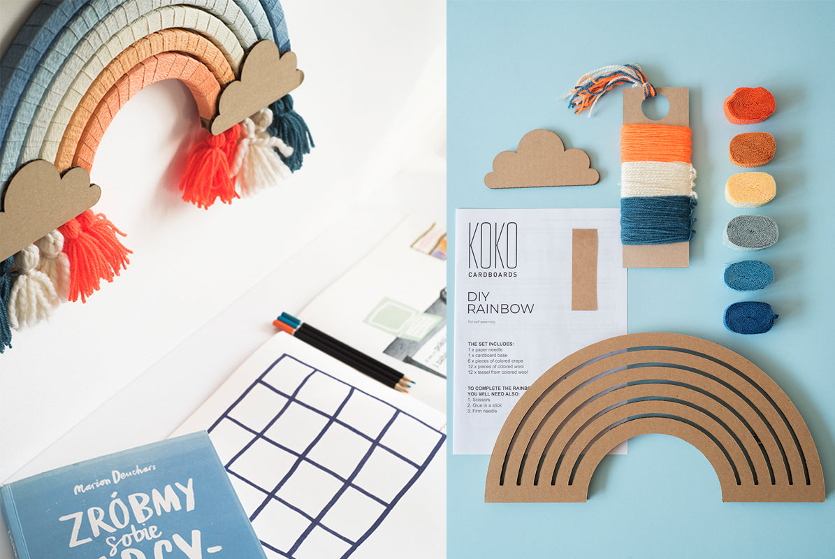 DIY Arcobaleno - Vintage
