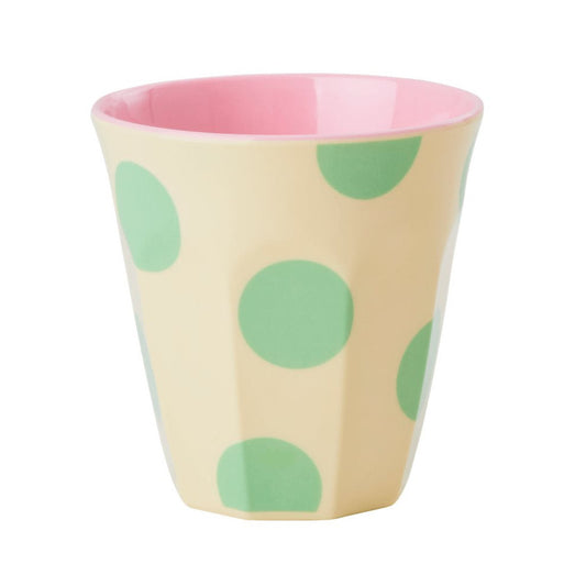 Bicchiere in melamina fantasia pois