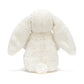 Cream Bunny with Plant